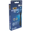 Станок для бритья мужской BIC Flex 3 Hibrid с 2 сменными картриджами (3086123519114) Станок для бритья мужской BIC Flex 3 Hibrid с 2 сменными картриджами (3086123519114)