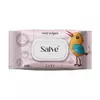 Салфетки влажные Salve детские розовые 120шт (5853954200560) Салфетки влажные Salve детские розовые 120шт (5853954200560)