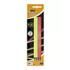 Набор карандашей  bic evolution fluo черно графитовых шестиугольных hb (4шт) (3086123446199) Набор карандашей  bic evolution fluo черно графитовых шестиугольных hb (4шт) (3086123446199)