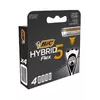 Сменные картриджи для бритья (лезвия) BIC Flex 5 Hybrid мужские (4 шт) (3086123644885) Сменные картриджи для бритья (лезвия) BIC Flex 5 Hybrid мужские (4 шт) (3086123644885)