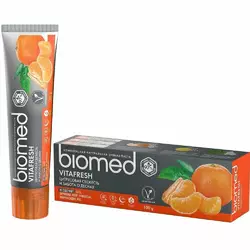 Зубная паста BioMed Citrus Fresh Антибактериальная для свежести дыхания и укрепления эмали 100 г (3800023406837) Зубная паста BioMed Citrus Fresh Антибактериальная для свежести дыхания и укрепления эмали 100 г (3800023406837)