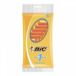 Бритва BIC 1 Sensitive 5 шт (3086125705010) Бритва BIC 1 Sensitive 5 шт (3086125705010)