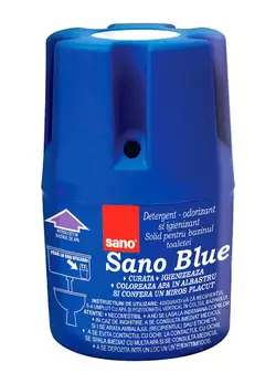Средство для унитаза Sano Blue 150 г (7290000287607) Средство для унитаза Sano Blue 150 г (7290000287607)