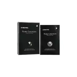 Тканевая маска MEDI-PEEL Pearl Collagen Firming Glow Mask Подтягивающая 25 мл х 10 шт (8809409345376) Тканевая маска MEDI-PEEL Pearl Collagen Firming Glow Mask Подтягивающая 25 мл х 10 шт (8809409345376)