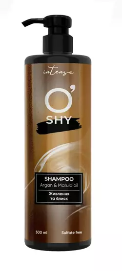 Шампунь O'Shy Intense Argan & marula oil 500 мл (4820263232958) Шампунь O'Shy Intense Argan & marula oil 500 мл (4820263232958)