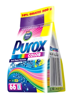 Стиральный порошок для машинной и ручной стирки purox color 5,5 кг (4260418930528) Стиральный порошок для машинной и ручной стирки purox color 5,5 кг (4260418930528)