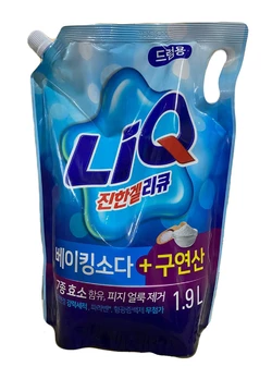 Жидкое средство для стирки Aekyung LiQ Thick Gel Baking Soda (Запаска) 1,9 л (8801046377659) Жидкое средство для стирки Aekyung LiQ Thick Gel Baking Soda (Запаска) 1,9 л (8801046377659)