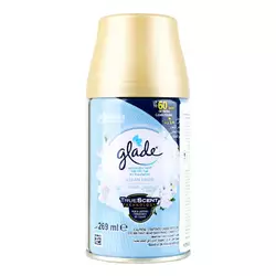 Универсальный сменный баллон к автоматическому освежителю воздуха Glade Свежесть белья 269 мл (4620000430988) Универсальный сменный баллон к автоматическому освежителю воздуха Glade Свежесть белья 269 мл (4620000430988)