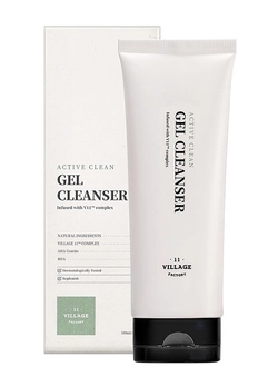 Очищающий гель для умывания Village 11 Factory Active Clean Gel Cleanser с AHA- и BHA-кислотами 100 мл (8809663754501) Очищающий гель для умывания Village 11 Factory Active Clean Gel Cleanser с AHA- и BHA-кислотами 100 мл (8809663754501)