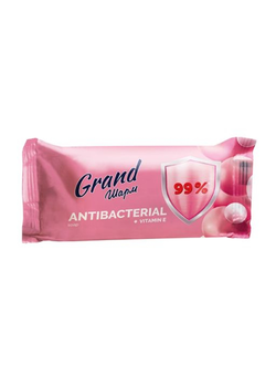 Туалетное мыло Grand Шарм Maxi Antibacterial + Vitamin E 100 г (4820195506066) Туалетное мыло Grand Шарм Maxi Antibacterial + Vitamin E 100 г (4820195506066)