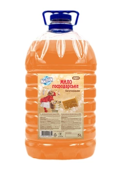 Жидкое хозяйственное мыло Милам Многоцелевое 72% 5 л (4820152290649) Жидкое хозяйственное мыло Милам Многоцелевое 72% 5 л (4820152290649)