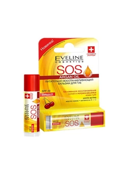 Питательно-восстанавливающий бальзам для губ eveline sos exotic mango (4.5 мл) (5903416017042) Питательно-восстанавливающий бальзам для губ eveline sos exotic mango (4.5 мл) (5903416017042)