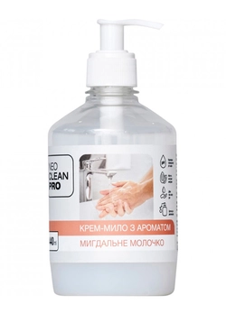 Крем-мыло Biossot NeoCleanPro Миндальное молочко с дозатором 440 мл (4820255110226) Крем-мыло Biossot NeoCleanPro Миндальное молочко с дозатором 440 мл (4820255110226)