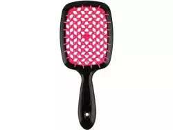 Щетка для волос Janeke Superbrush Small Черно-малиновая (8006060353249) Щетка для волос Janeke Superbrush Small Черно-малиновая (8006060353249)