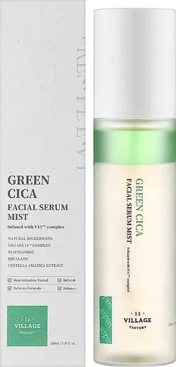 Сыворотка-мист для лица Village 11 Factory Fresh Dewy Green Cica Facial Serum Mist 100 мл (8809663756024) Сыворотка-мист для лица Village 11 Factory Fresh Dewy Green Cica Facial Serum Mist 100 мл (8809663756024)