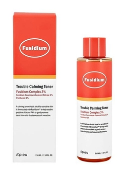 Успокаивающий тонер A'pieu Fusidium Trouble Calming Toner, 210 мл (8809643547314) Успокаивающий тонер A'pieu Fusidium Trouble Calming Toner, 210 мл (8809643547314)
