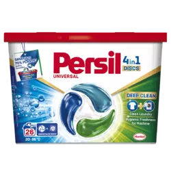 Диски для стирки Persil 4in1 Discs Universal Deep Clean 26 шт (9000101599466) Диски для стирки Persil 4in1 Discs Universal Deep Clean 26 шт (9000101599466)