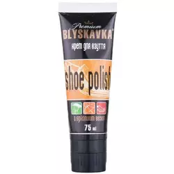 Крем для обуви Blyskavka с апликатором белый 75 мл (4820055140577) Крем для обуви Blyskavka с апликатором белый 75 мл (4820055140577)