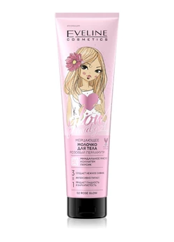 Мерцающее молочко для тела Eveline Cosmetics Glow And Go Rose Glow Розовый перламутр 3в1 150 мл (5903416028185) Мерцающее молочко для тела Eveline Cosmetics Glow And Go Rose Glow Розовый перламутр 3в1 150 мл (5903416028185)