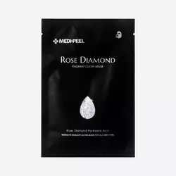 Маска с алмазной пудрой MEDI-PEEL Diamond Rose Radiant Glow Mask для сияния кожи лица 10 шт (8809409345437) Маска с алмазной пудрой MEDI-PEEL Diamond Rose Radiant Glow Mask для сияния кожи лица 10 шт (8809409345437)