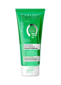 Увлажняюще-успокаивающий гель для умывания Eveline 150 мл (5901761976038) Увлажняюще-успокаивающий гель для умывания Eveline 150 мл (5901761976038)