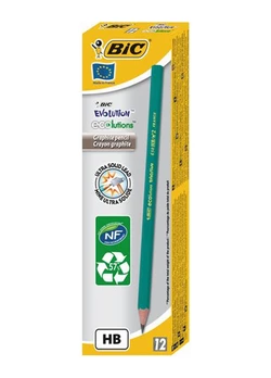 Набор карандашей BIC Evolution HB зеленый (12 шт) (3270220004608) Набор карандашей BIC Evolution HB зеленый (12 шт) (3270220004608)