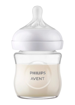 Стеклянная бутылочка для кормления Philips AVENT Natural Медленный поток 120 мл SCY930/01 (8710103990758) Стеклянная бутылочка для кормления Philips AVENT Natural Медленный поток 120 мл SCY930/01 (8710103990758)
