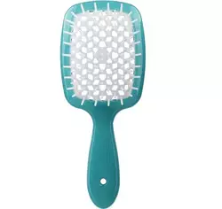 Щетка Janeke Superbrush бирюзовая с белым (8006060608950) Щетка Janeke Superbrush бирюзовая с белым (8006060608950)