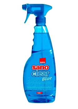 Средство для мытья стекла Sano Clear Blue 1 л (7290005425646) Средство для мытья стекла Sano Clear Blue 1 л (7290005425646)