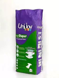 Подгузники  UNIJOY Soft S 3-6 кг 40 шт. (6998526216170) Подгузники  UNIJOY Soft S 3-6 кг 40 шт. (6998526216170)