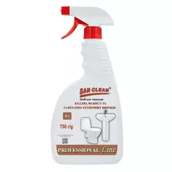 Средство San Clean Prof Line для чистки кафеля и фаянса 750 мл (4820003544143) Средство San Clean Prof Line для чистки кафеля и фаянса 750 мл (4820003544143)