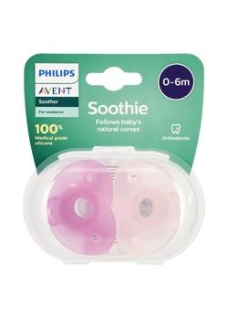 Пустышка philips avent soothie для девочек 0-6 мес 2 шт. (scf099/22) (8710103991625) Пустышка philips avent soothie для девочек 0-6 мес 2 шт. (scf099/22) (8710103991625)