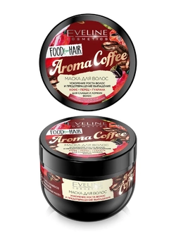 AROMA COFFEE: МАСКА ДЛЯ ВОЛОС: УСКОРЕНИЕ РОСТА ВОЛОС И ПРЕДОТВРАЩЕНИЕ ВЫПАДЕНИЯ серии FOOD for HAIR, 500мл (5901761988949) AROMA COFFEE: МАСКА ДЛЯ ВОЛОС: УСКОРЕНИЕ РОСТА ВОЛОС И ПРЕДОТВРАЩЕНИЕ ВЫПАДЕНИЯ серии FOOD for HAIR, 500мл (5901761988949)