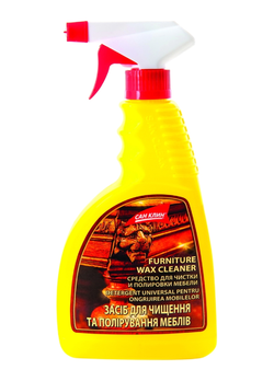 Средство моющее Сан Клин для чистки и полировки с распылителем 500 мл (4820003540138) Средство моющее Сан Клин для чистки и полировки с распылителем 500 мл (4820003540138)