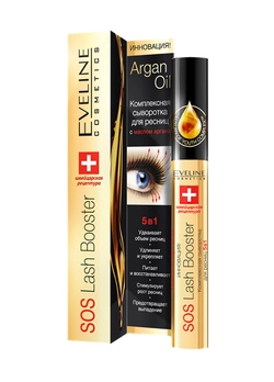 Сыворотка для ресниц Eveline SOS Lash Booster 10 мл (5907609395283) Сыворотка для ресниц Eveline SOS Lash Booster 10 мл (5907609395283)