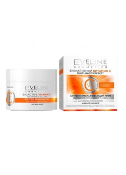 Омолаживающий крем Eveline для выравнивания цвета лица с витамином С 50 мл (5901761952803) Омолаживающий крем Eveline для выравнивания цвета лица с витамином С 50 мл (5901761952803)