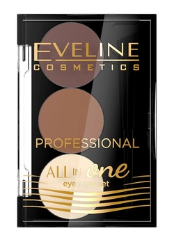 Набор для бровей Eveline All in One Professional №02 Светло-коричневый 28.8 г (5901761957648) Набор для бровей Eveline All in One Professional №02 Светло-коричневый 28.8 г (5901761957648)