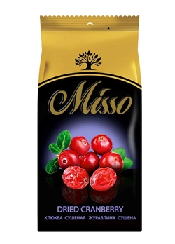 Клюква сушеная Misso 100 г (4820232570128) Клюква сушеная Misso 100 г (4820232570128)