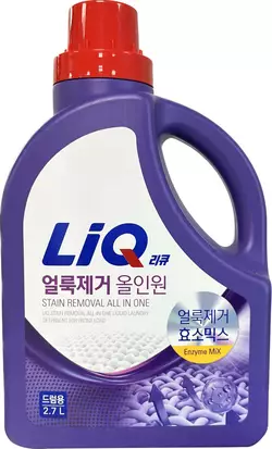 Средство Aekyung LIQ Stain Removal All-in-one Liquid Laundry Detergent для стирки и пятен с энзимами 2,7 л (8801046405345) Средство Aekyung LIQ Stain Removal All-in-one Liquid Laundry Detergent для стирки и пятен с энзимами 2,7 л (8801046405345)