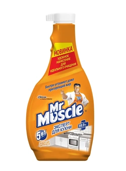Средство для кухни Mr Muscle Эксперт Энергия цитруса 450 мл запасной блок (4823002000863) Средство для кухни Mr Muscle Эксперт Энергия цитруса 450 мл запасной блок (4823002000863)