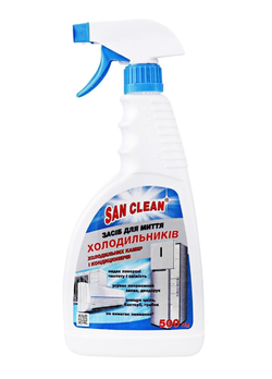 Средство San Clean Универсал 2000 для мытья холодильников, холодильных камер и кондиционеров 500 г (4820003542958) Средство San Clean Универсал 2000 для мытья холодильников, холодильных камер и кондиционеров 500 г (4820003542958)