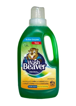 Средство моющее для стирки wash beaver universal 1620 мл (4820203060757) Средство моющее для стирки wash beaver universal 1620 мл (4820203060757)