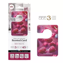 Ароматизирующая карта Elix Red Fruits для гардероба 3 шт (5906074159215) Ароматизирующая карта Elix Red Fruits для гардероба 3 шт (5906074159215)
