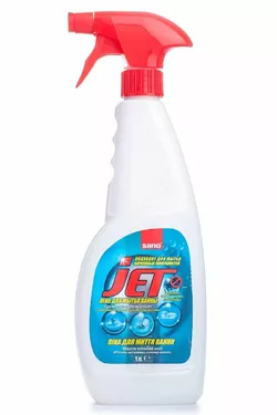 Средство для мытья акриловых ванн sano jet bathroom 1 л (7290000287096) Средство для мытья акриловых ванн sano jet bathroom 1 л (7290000287096)