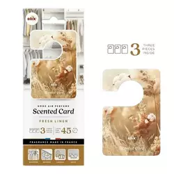Ароматизирующая карта Elix Fresh Linen для гардероба 3 шт (5906074159192) Ароматизирующая карта Elix Fresh Linen для гардероба 3 шт (5906074159192)