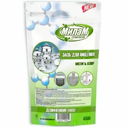 Чистящее средство Милам Chemical С хлором 450г (4820152290922) Чистящее средство Милам Chemical С хлором 450г (4820152290922)