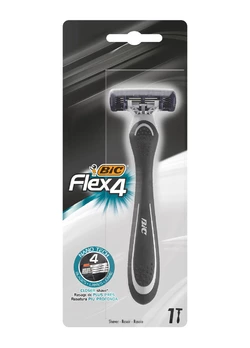 Бритва BIC Flex 4 без сменных картриджей (1шт) (3086123394780) Бритва BIC Flex 4 без сменных картриджей (1шт) (3086123394780)