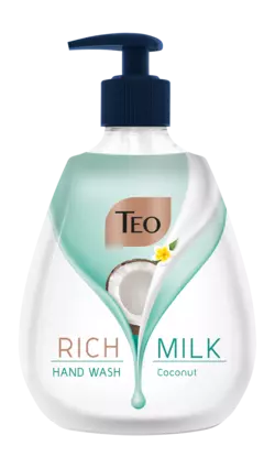 Жидкое мыло Teo Rich Milk Coconut с дозатором 400 мл (3800024045165) Жидкое мыло Teo Rich Milk Coconut с дозатором 400 мл (3800024045165)