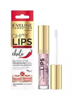 Блеск для увеличения объема губ Eveline Cosmetics Oh! My Lips – Lip Maximizer чили (4.5 мл) (5903416001904) Блеск для увеличения объема губ Eveline Cosmetics Oh! My Lips – Lip Maximizer чили (4.5 мл) (5903416001904)