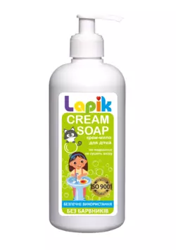Крем-мыло для детей Nata Group Lapik без аромата 500 мл (4823112601196)